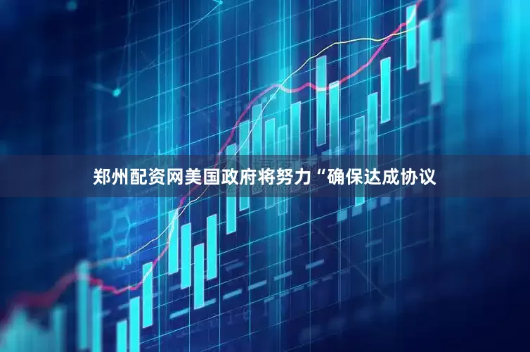 郑州配资网美国政府将努力“确保达成协议