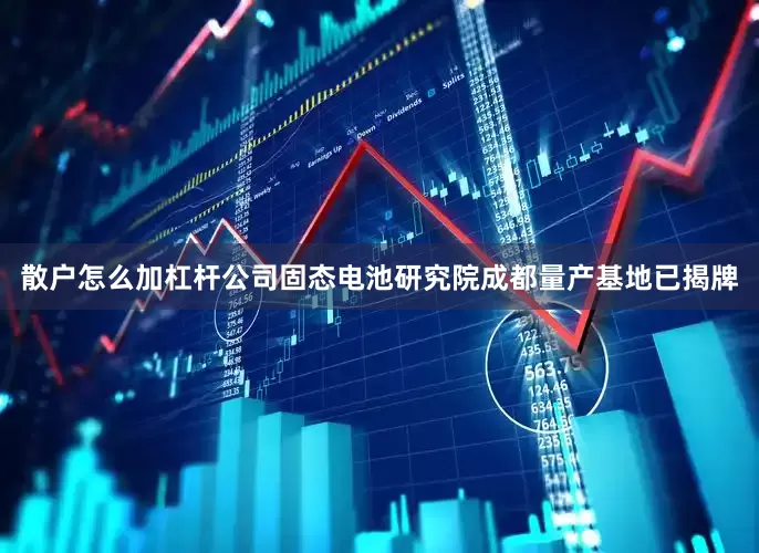 散户怎么加杠杆公司固态电池研究院成都量产基地已揭牌