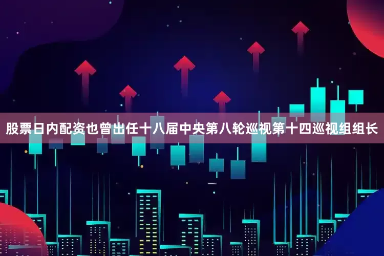 股票日内配资也曾出任十八届中央第八轮巡视第十四巡视组组长